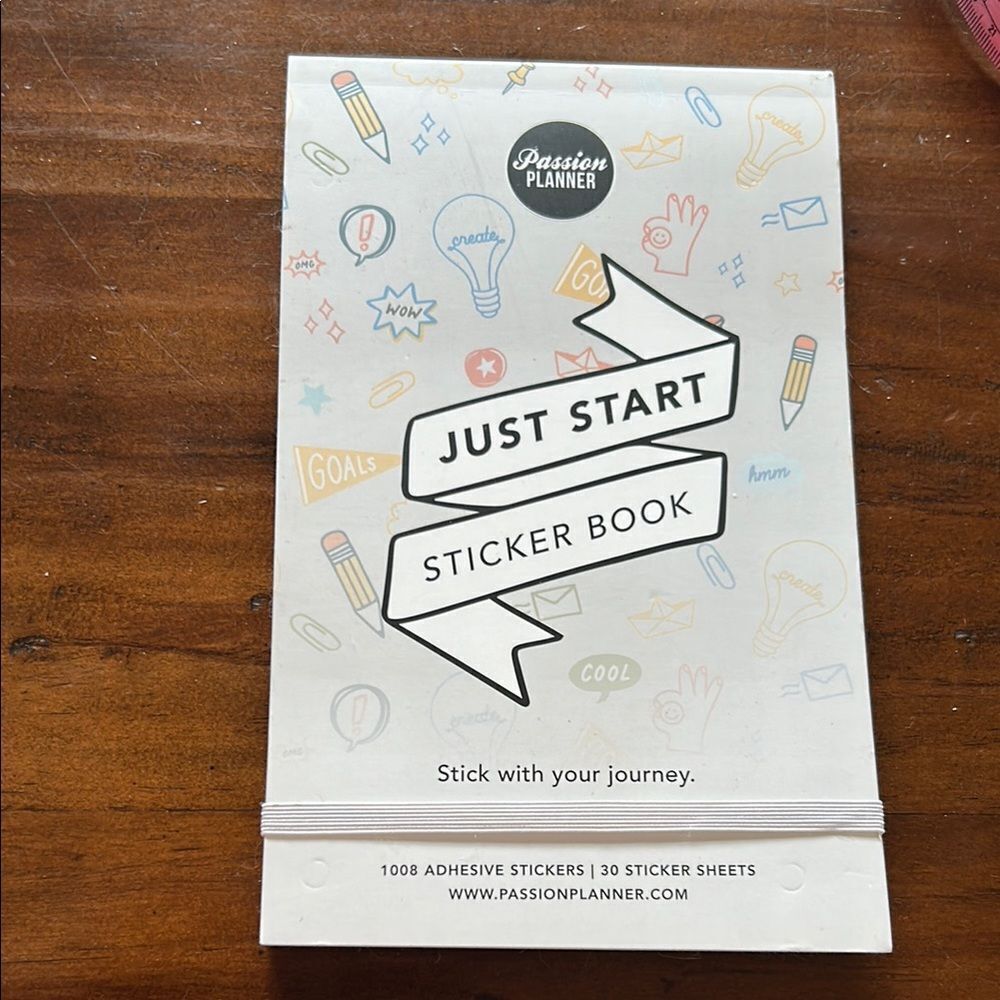 Passion Planner Sticker Book